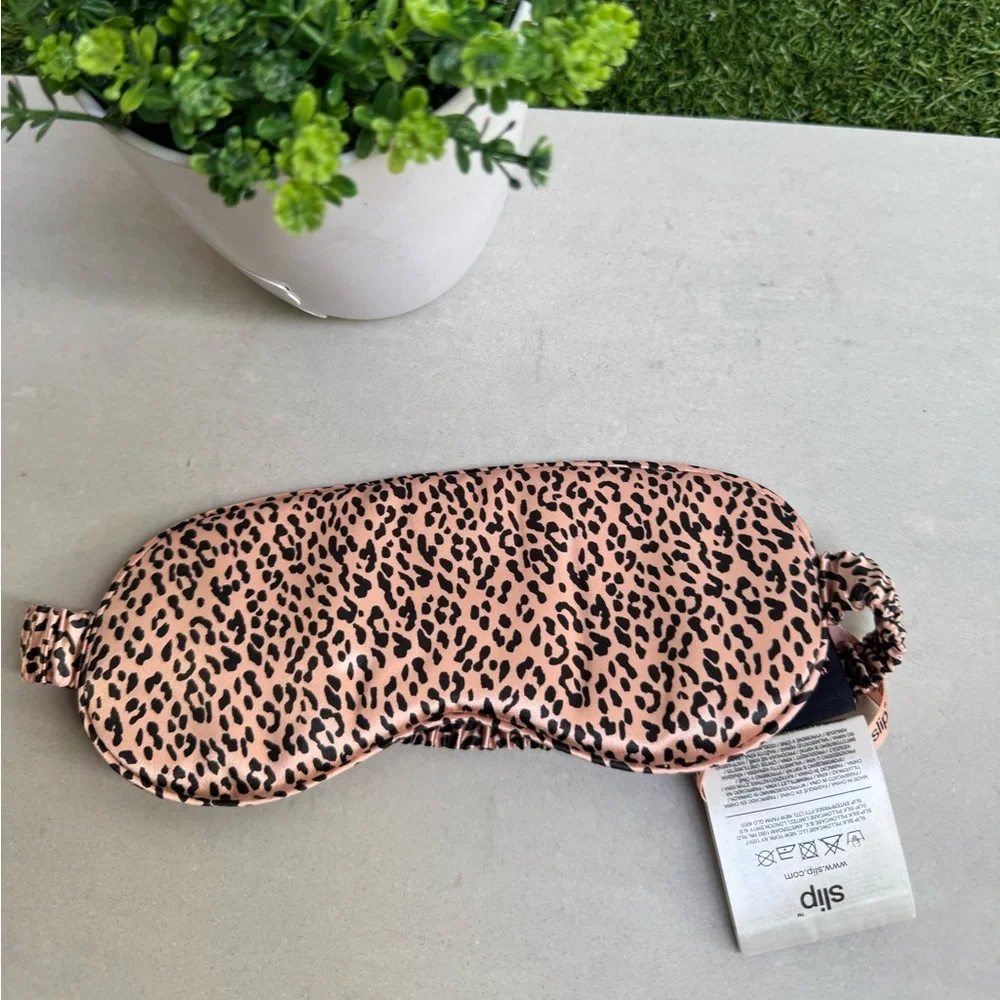 Slip Leopard Print Sleep Mask brand new in box made out of 100% Silk